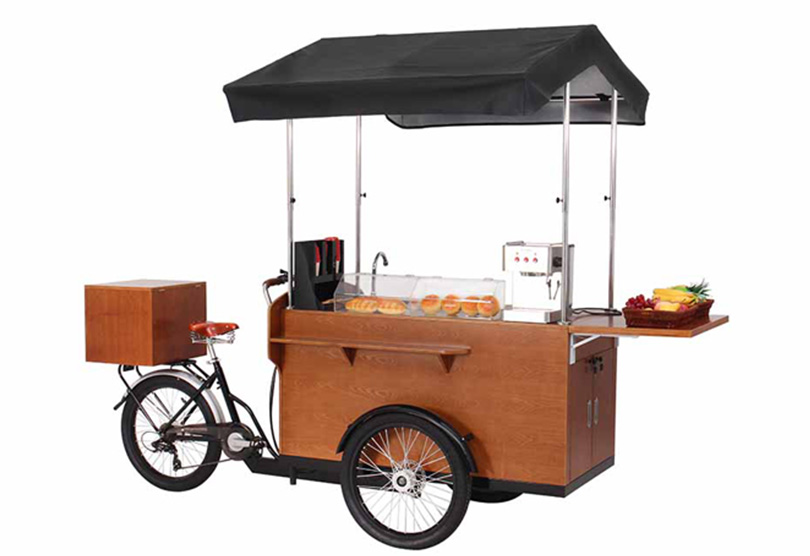 The Distance of the Dream is As Long As a Mobile Coffee Bike